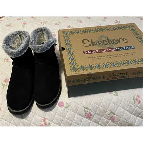 skechers fake shoes|skechers faux fur shoes.